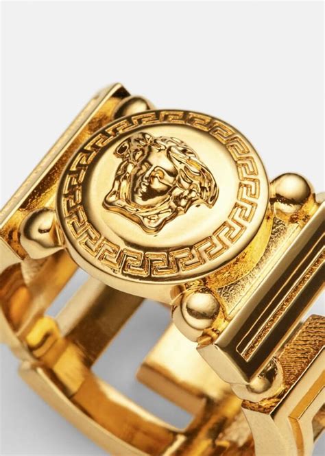 versace chain|Versace ring women.